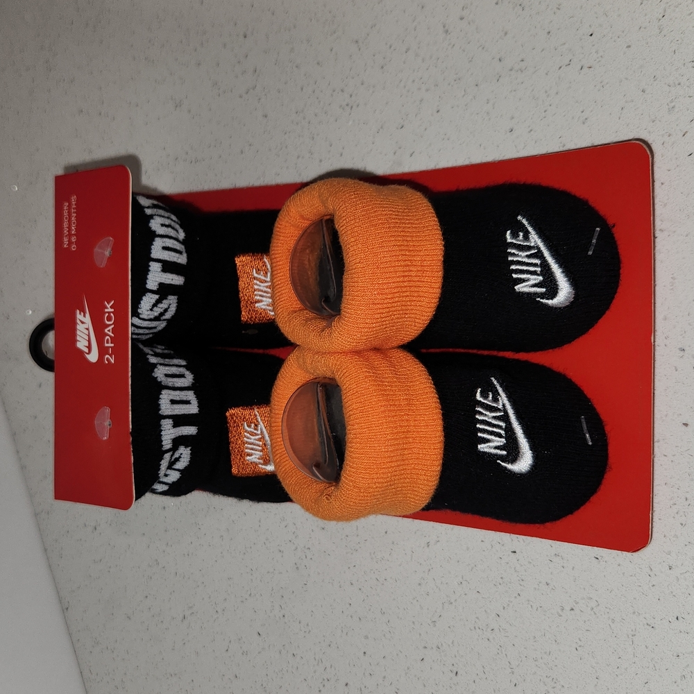 Newborn Nike Sock